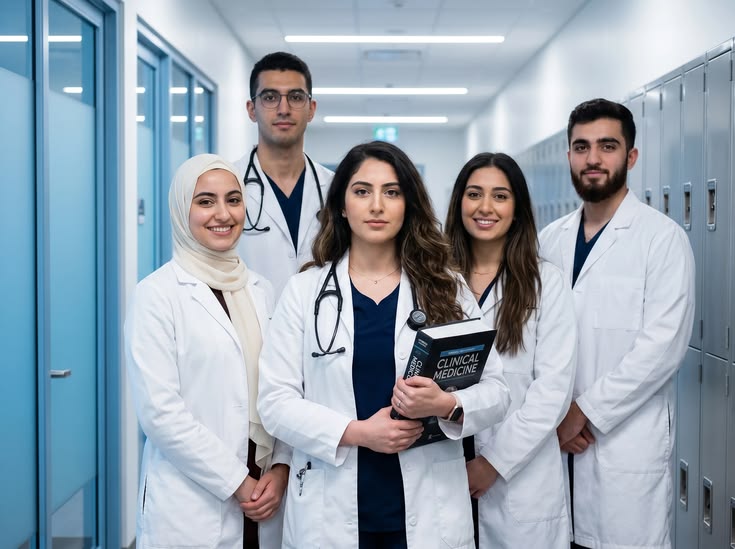 Doctor with Students